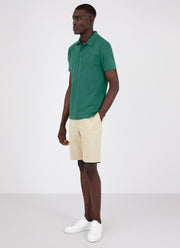 Men's Riviera Polo Shirt in Leaf Green