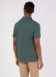 Men's Riviera Polo Shirt in Deep Green