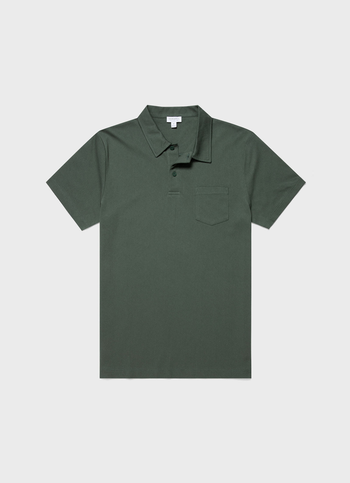 Men's Riviera Polo Shirt in Dark Green