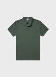 Men's Riviera Polo Shirt in Dark Green