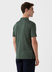 Men's Riviera Polo Shirt in Dark Green