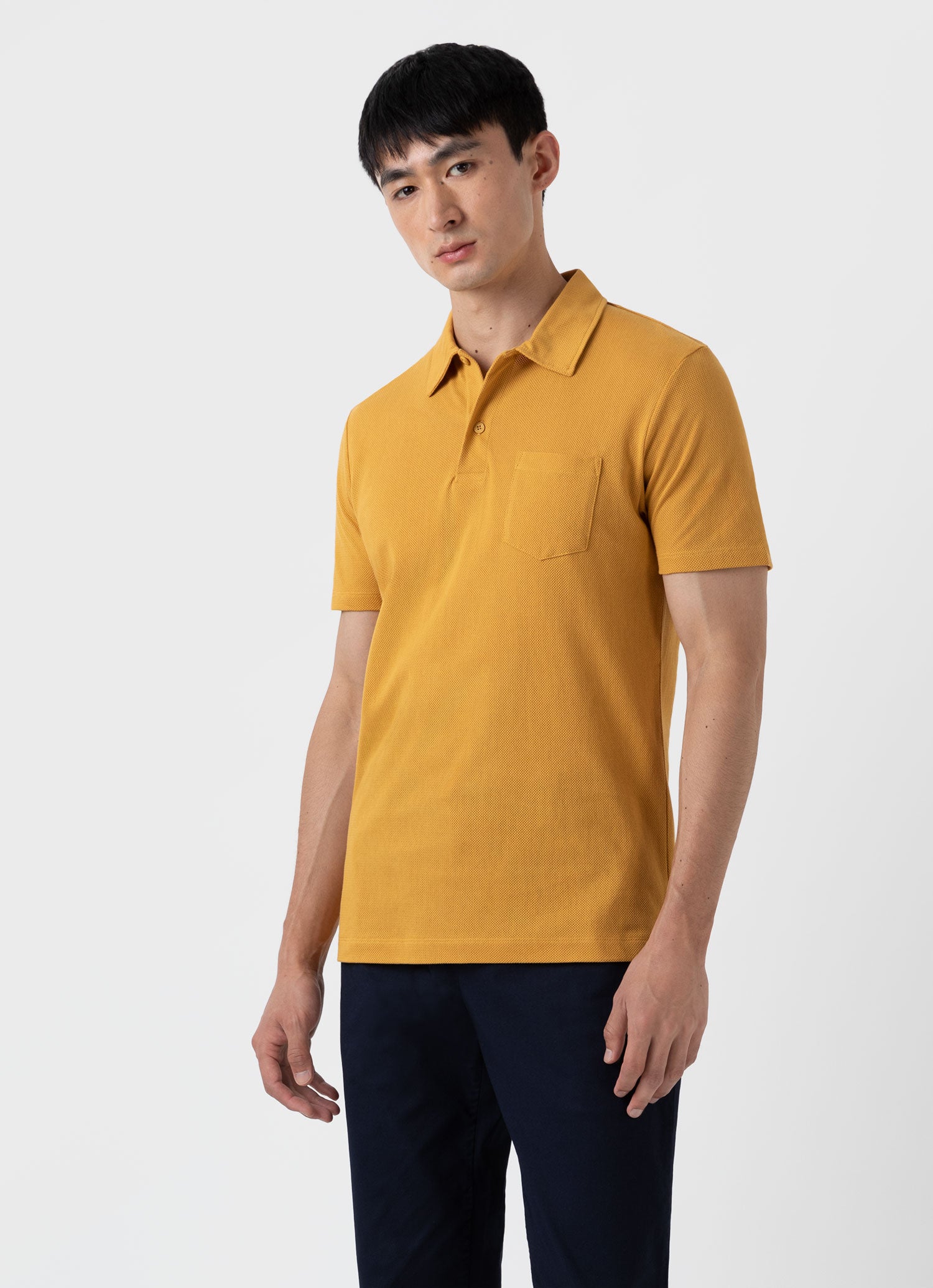 Men's Riviera Polo Shirt in Cider