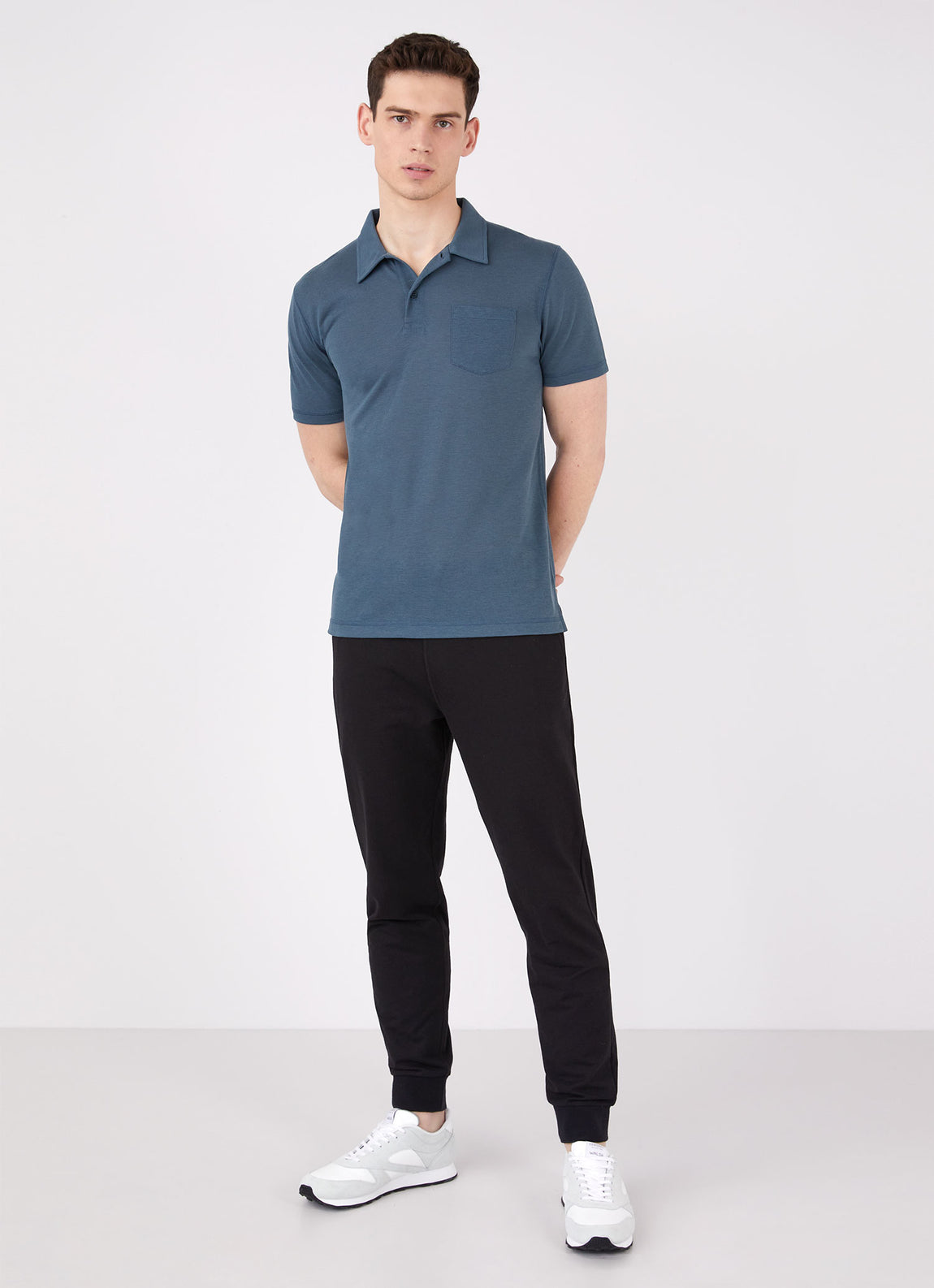 Men's DriRelease Active Polo Shirt in Dark Petrol
