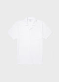 Men's Riviera Camp Collar Shirt in White