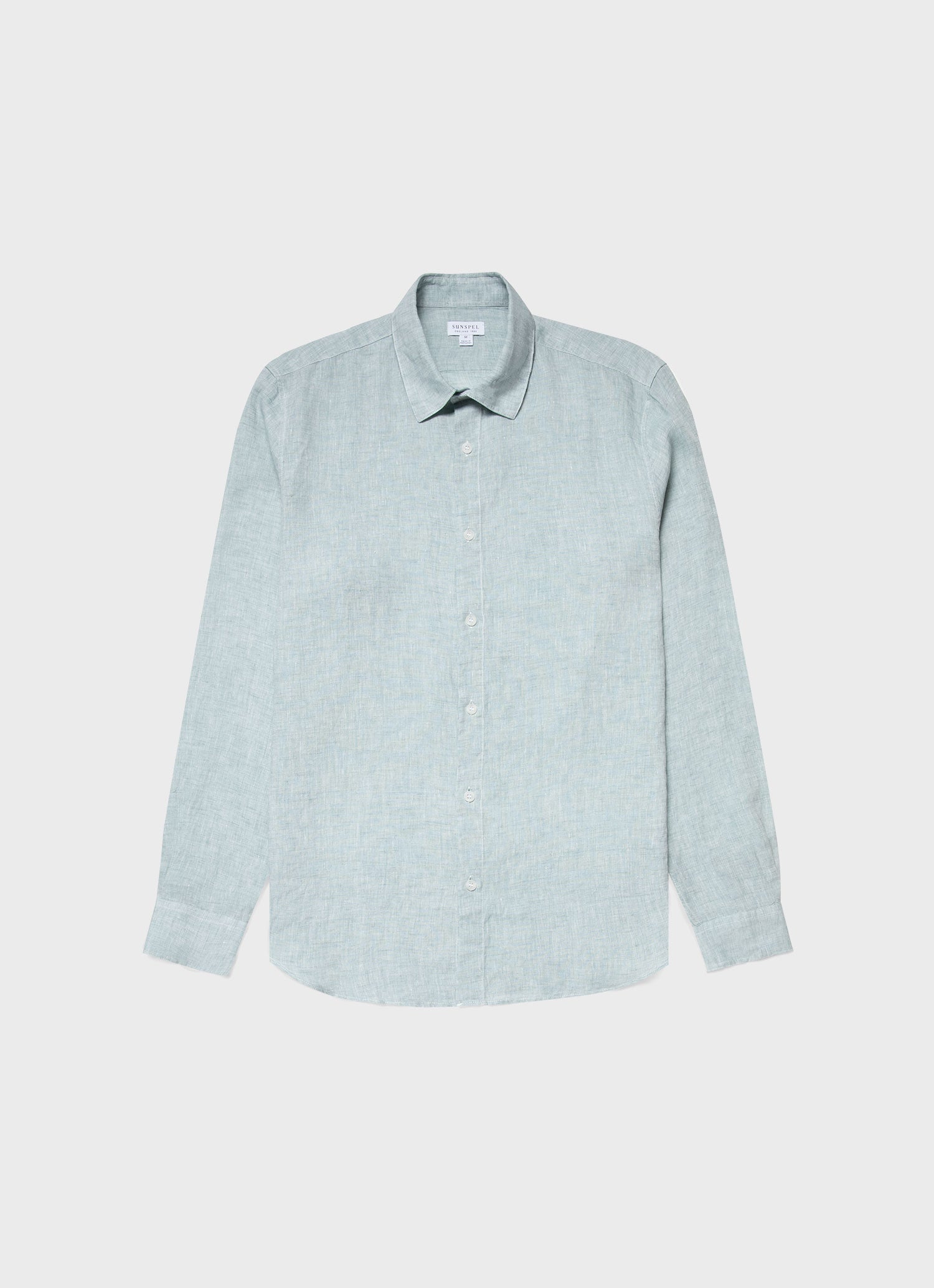 Men's Linen Shirt in Laurel