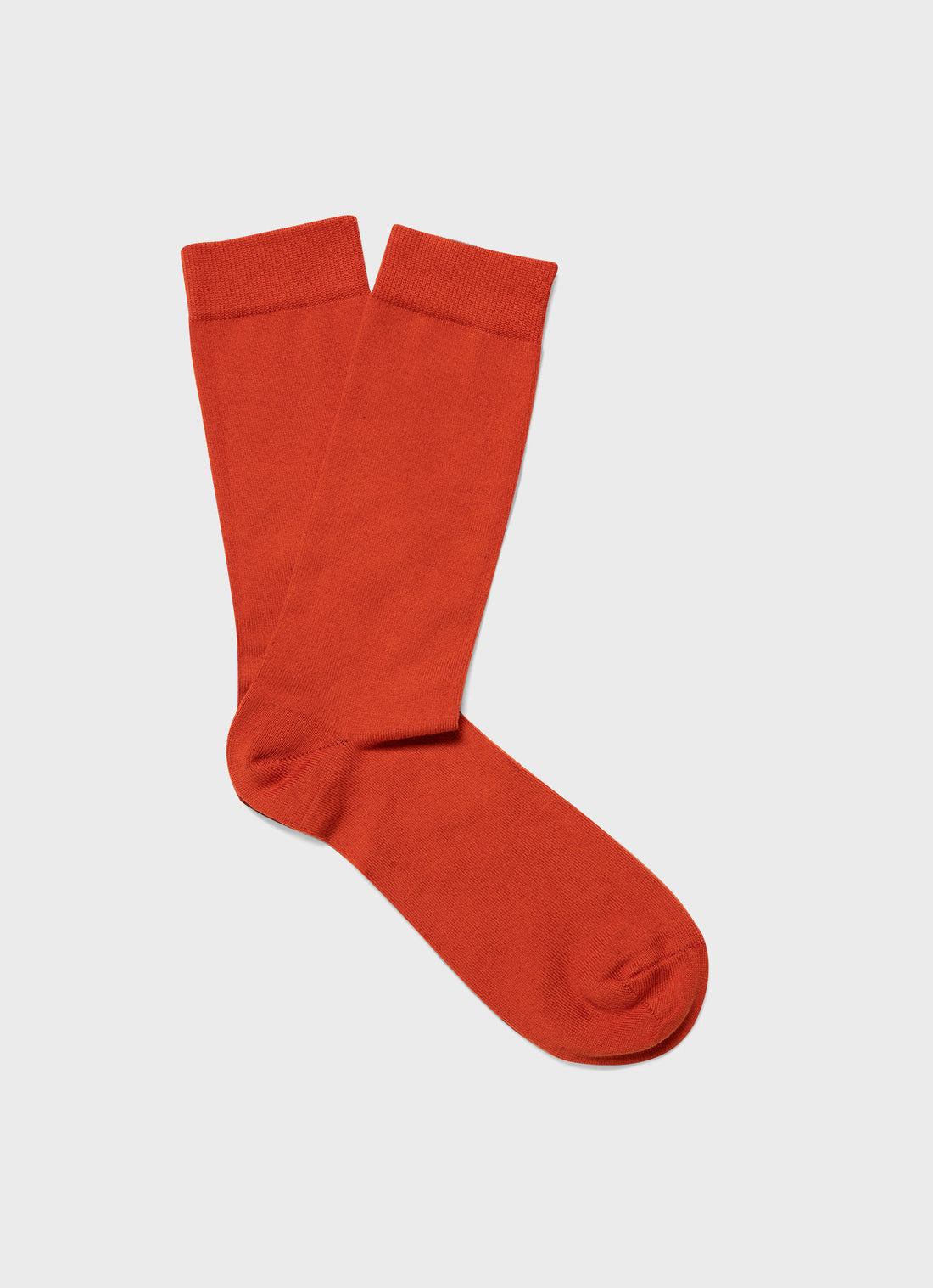 Men's Cotton Sock in Burnt Sienna