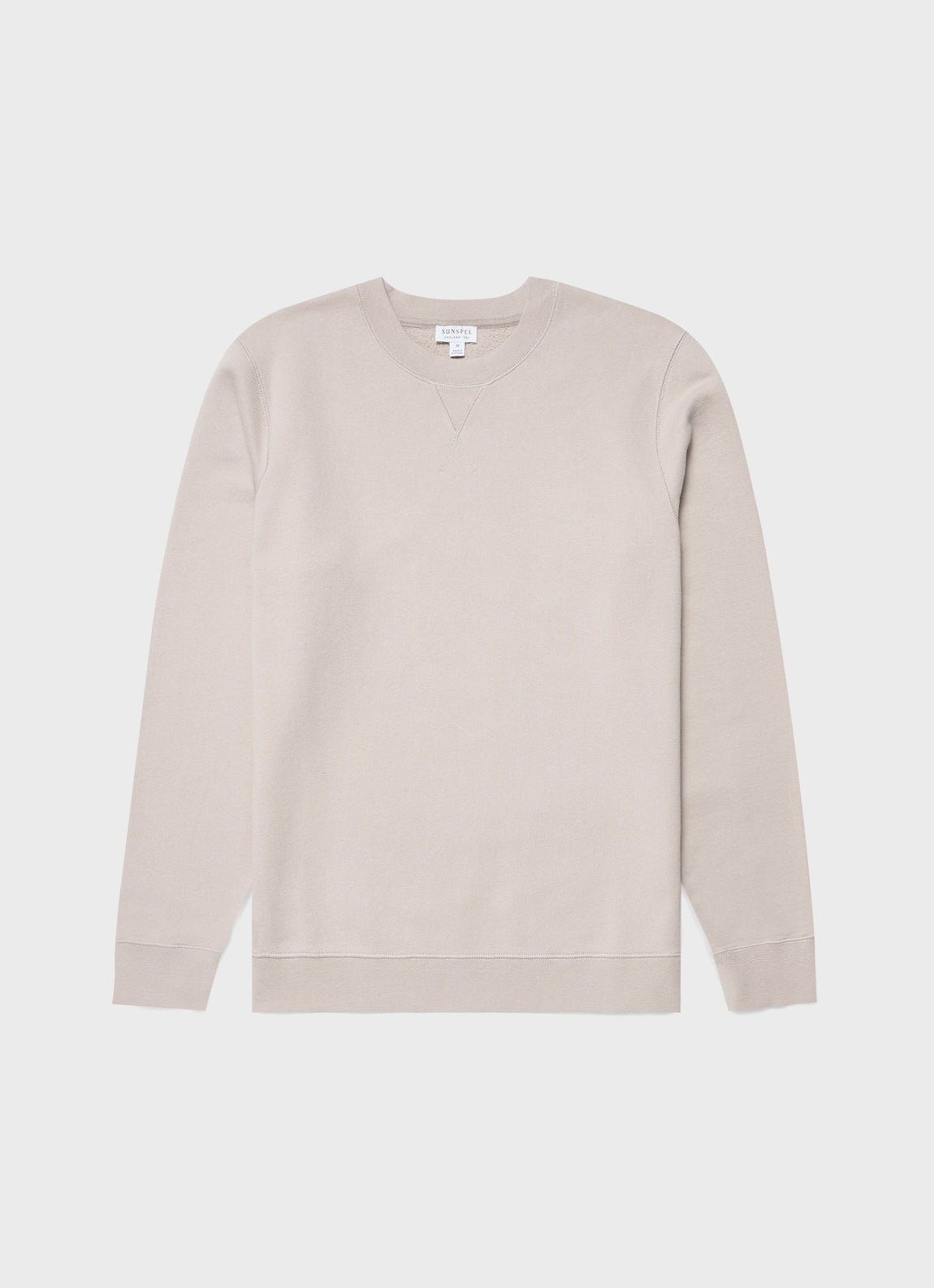 Men's Loopback Sweatshirt in Light Sand