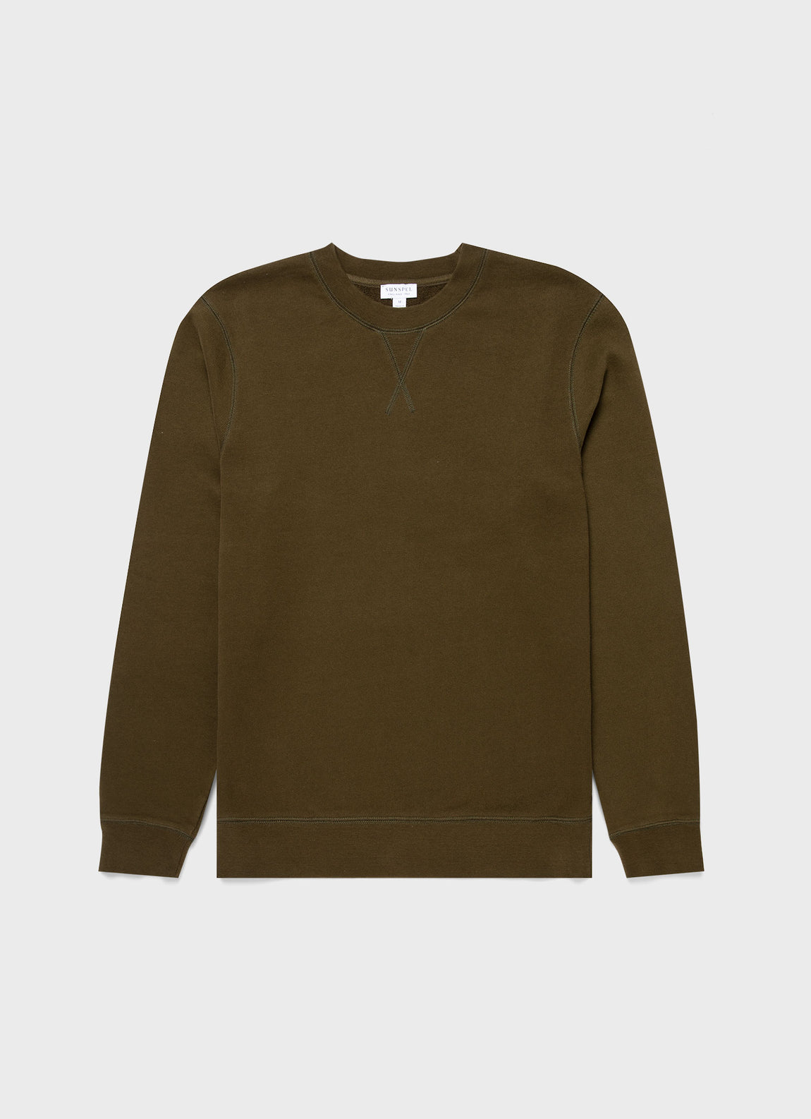 Men's Loopback Sweatshirt in Dark Moss