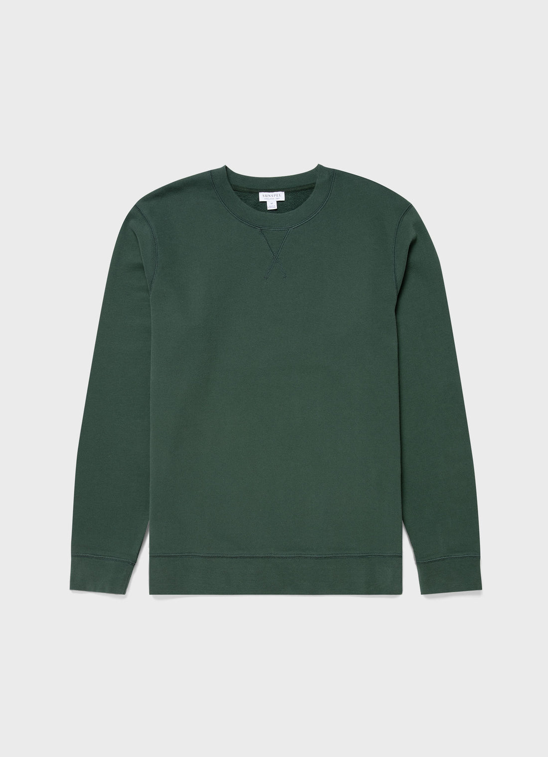 Men's Loopback Sweatshirt in Dark Green