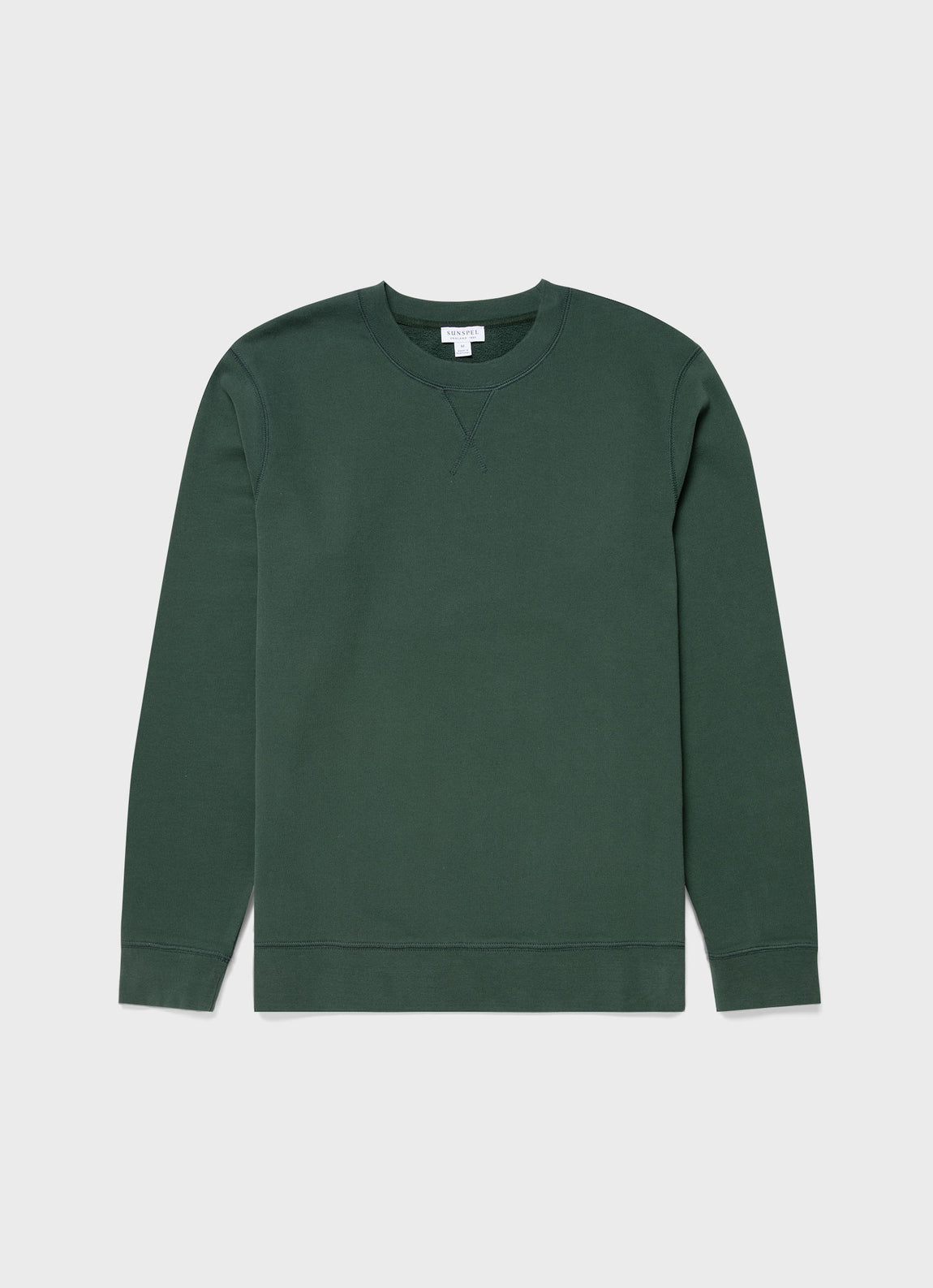 Men's Loopback Sweatshirt in Dark Green