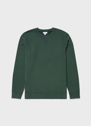 Men's Loopback Sweatshirt in Dark Green