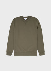 Men's Loopback Sweatshirt in Hunter Green