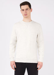 Men's Loopback Sweatshirt in Archive White Melange