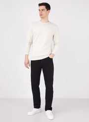 Men's Loopback Sweatshirt in Archive White Melange