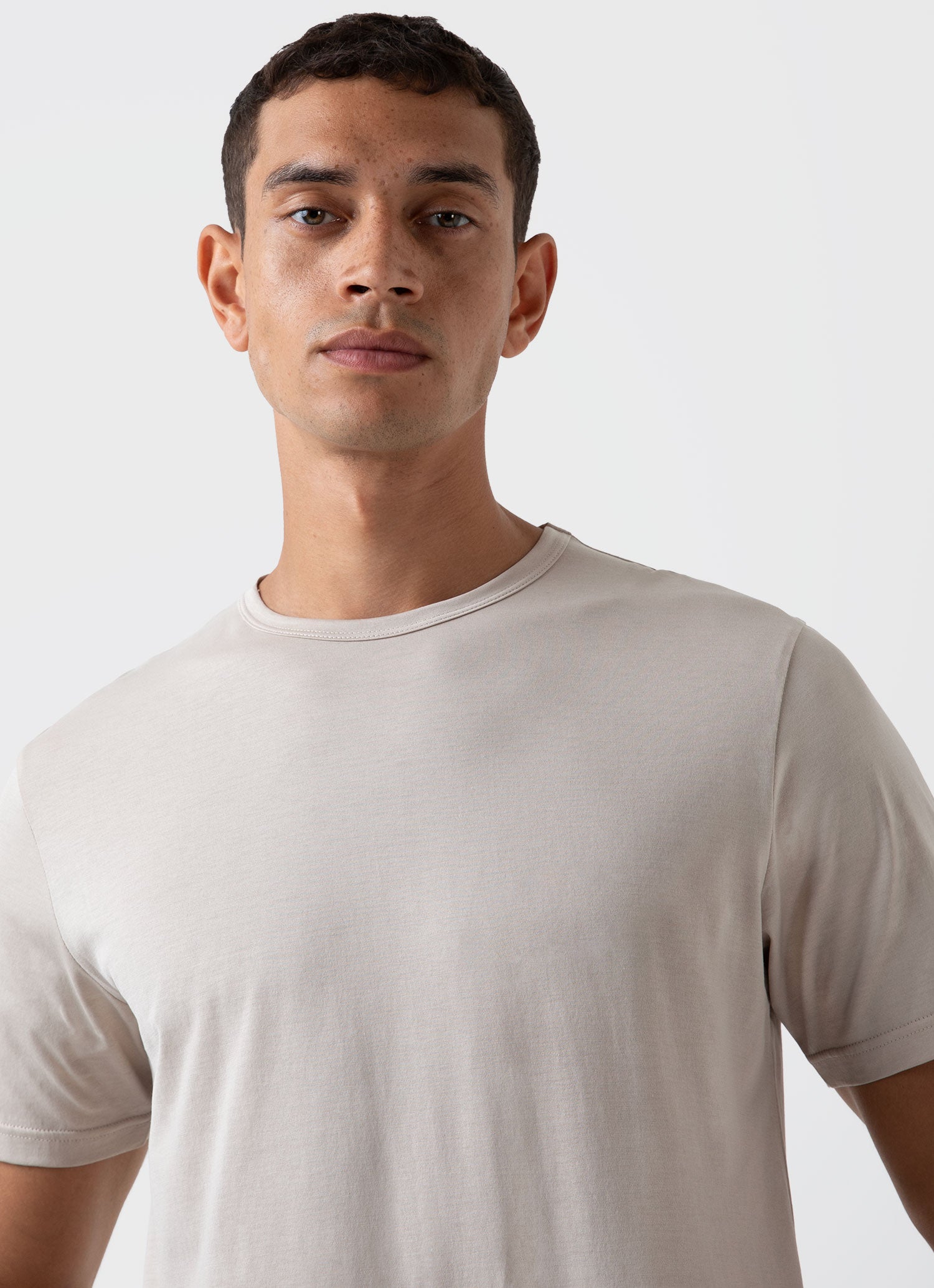 Men's Classic T-shirt in Light Sand