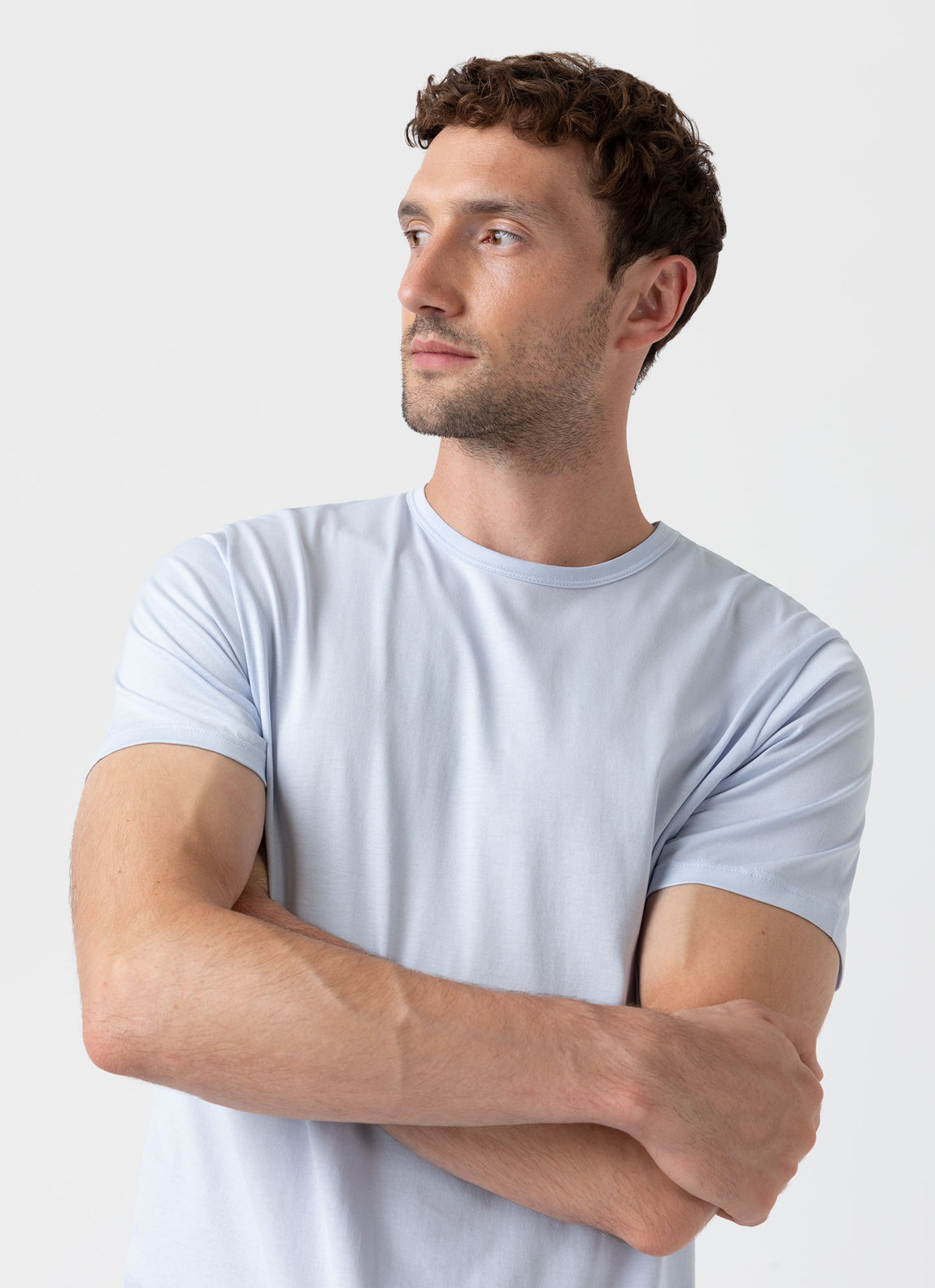 Men's Classic T-shirt in Pastel Blue