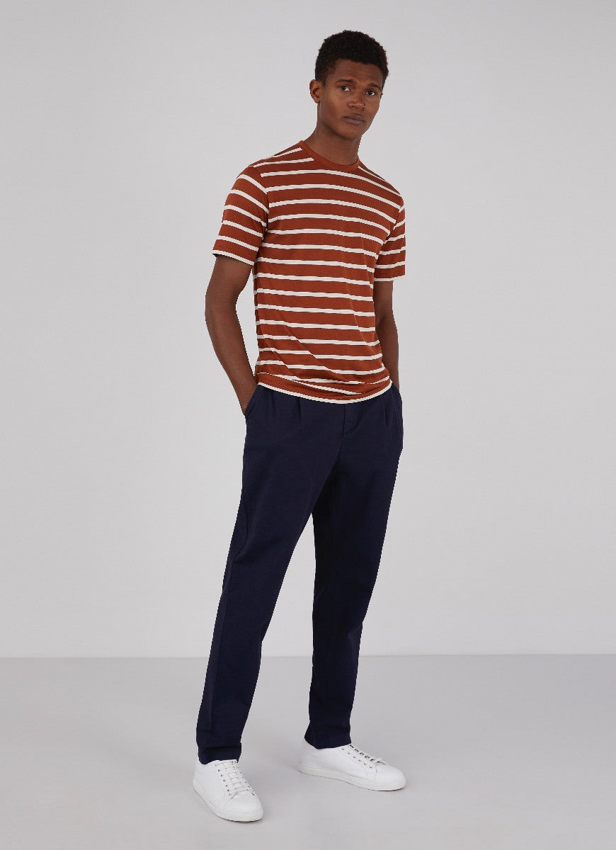 Men's Classic T-shirt in Spice / Ecru