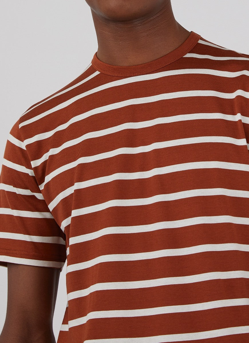 Men's Classic T-shirt in Spice / Ecru