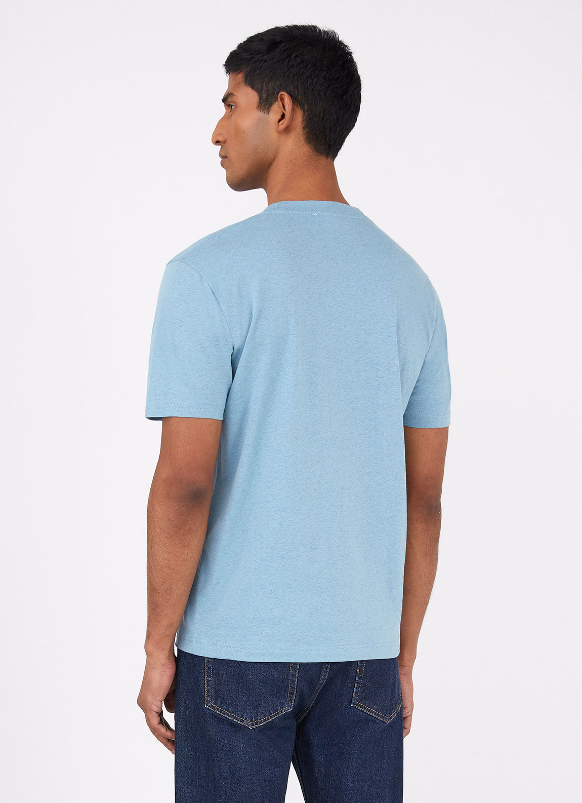 Men's Riviera T-shirt in Storm Blue Melange