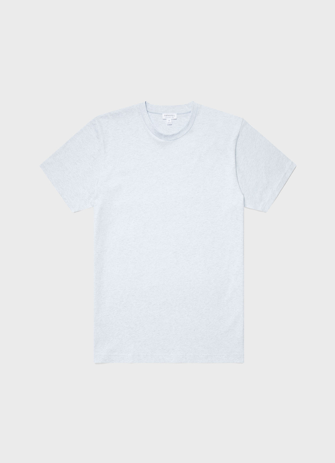 Men's Riviera T-shirt in Pastel Blue Melange