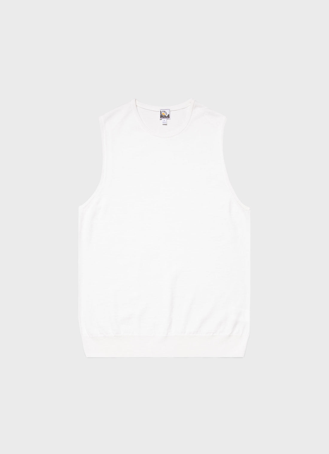Men's Paul Weller Merino Tank Top in Cotton