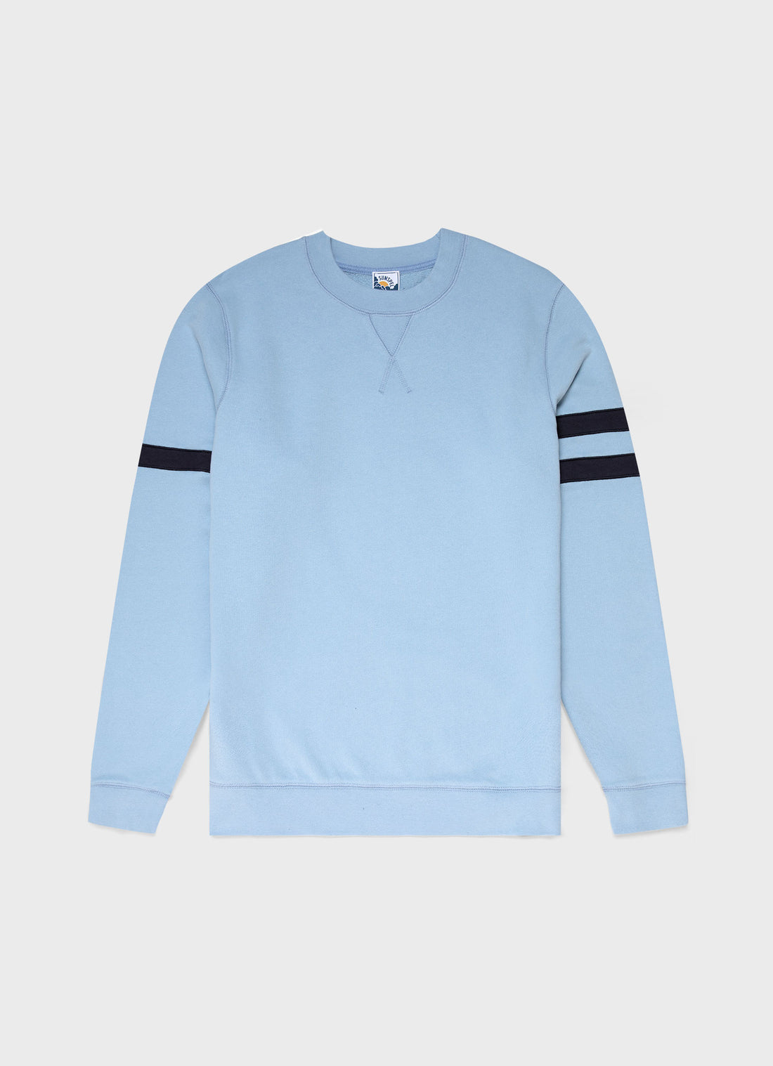 Men's Paul Weller College Sweatshirt in Cambridge Blue