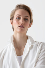 Women's Corduroy Shirt in Ecru