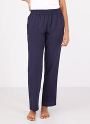 Women's Pyjama Trouser in Navy