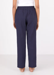 Women's Pyjama Trouser in Navy