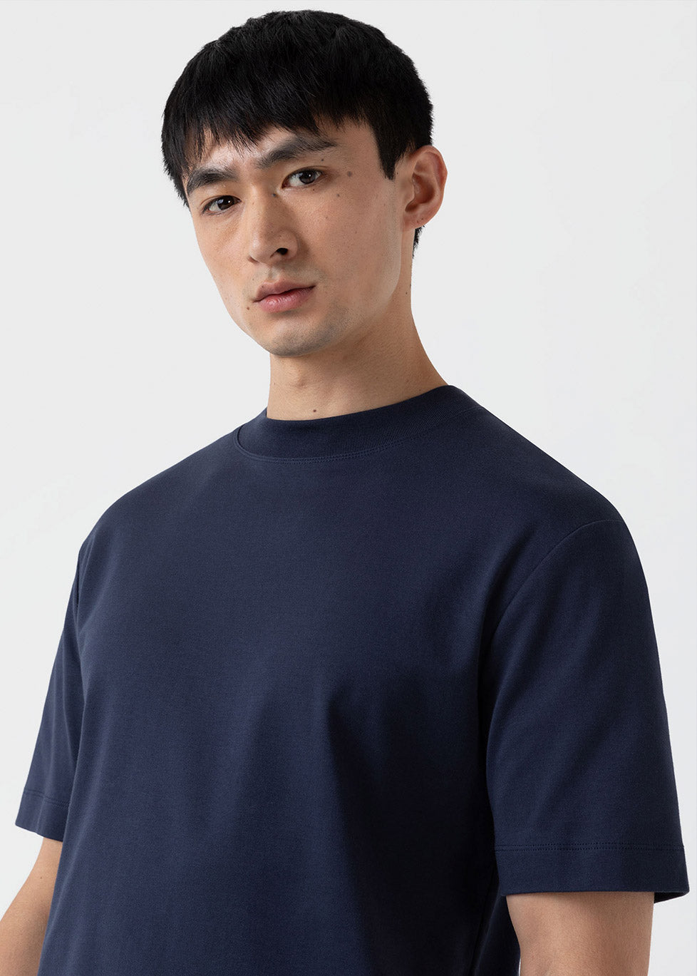 What makes the Mock Neck T-shirt stand out