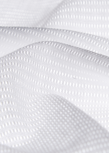 Sunspel cotton knit fabric in white