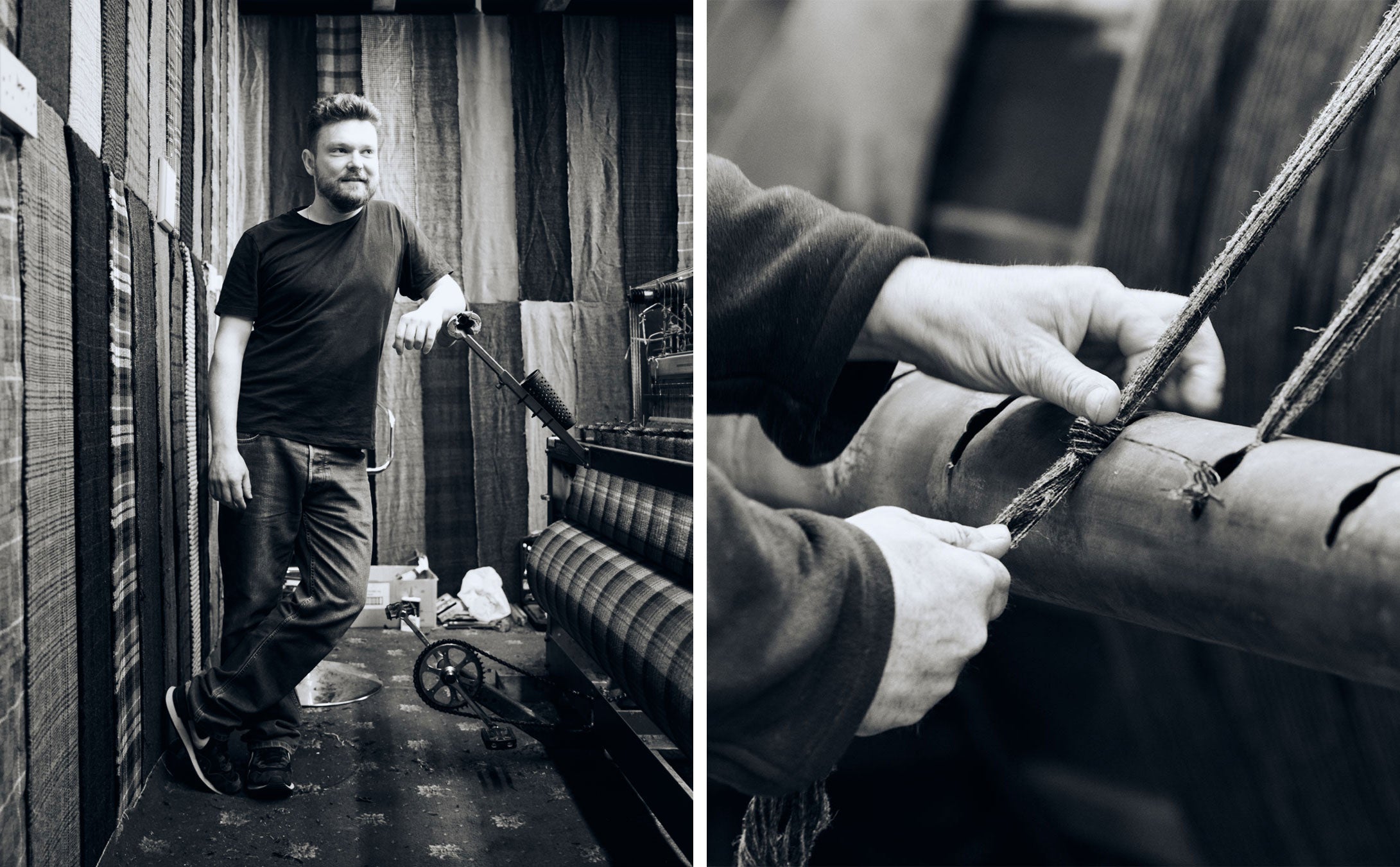 The Harris Tweed Overcoat | Sunspel