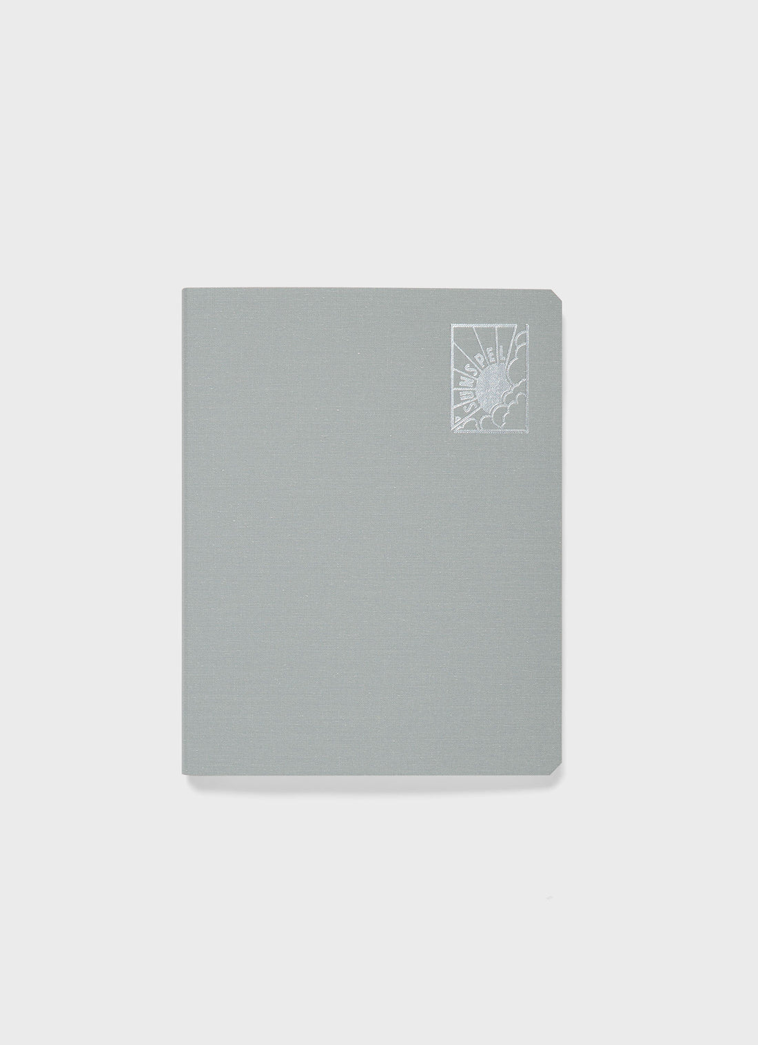 Postalco for Sunspel Notebook in Grey Melange
