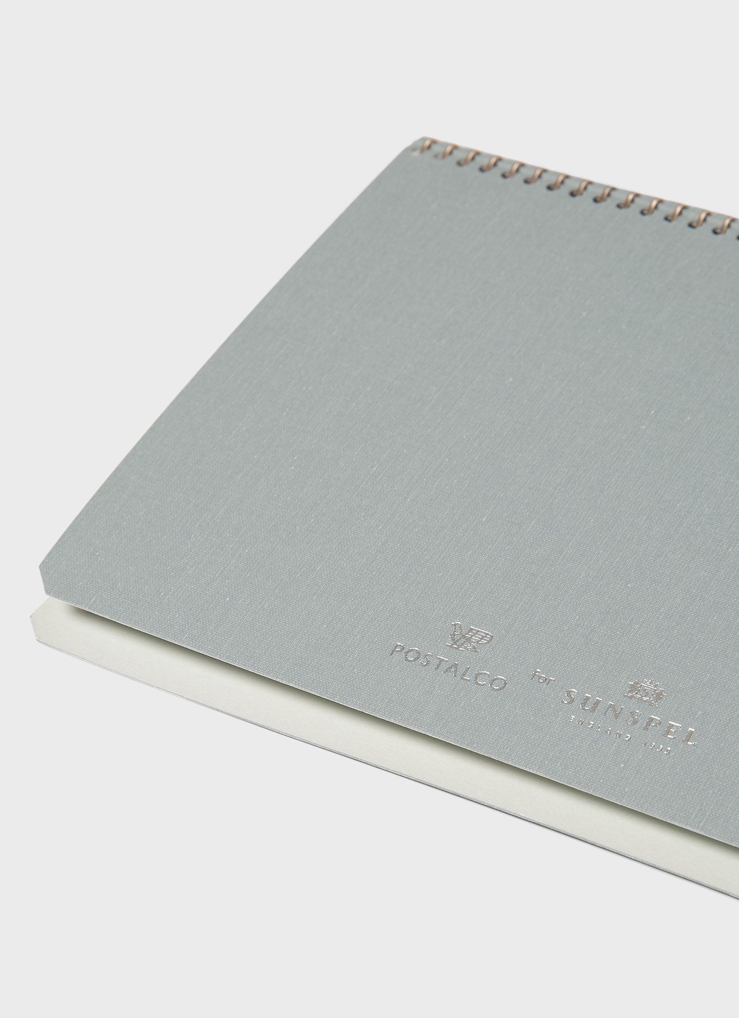 Postalco for Sunspel Notebook in Grey Melange