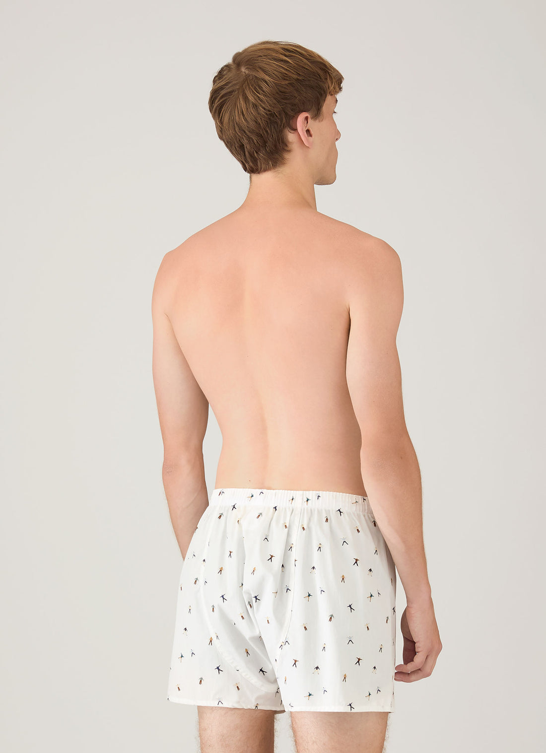 Men's Classic Boxer Shorts in Snow Angel Print