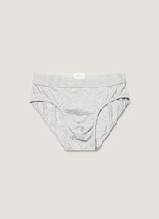 Men's Tencel™ Briefs in Grey Melange