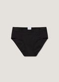 Men's Sea Island Cotton Briefs in Black