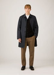 Men's Extra-Fine Merino Cardigan in Black