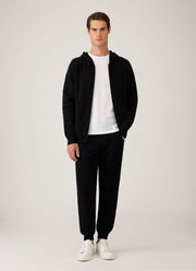 Men's Cashmere Lounge Set in Black