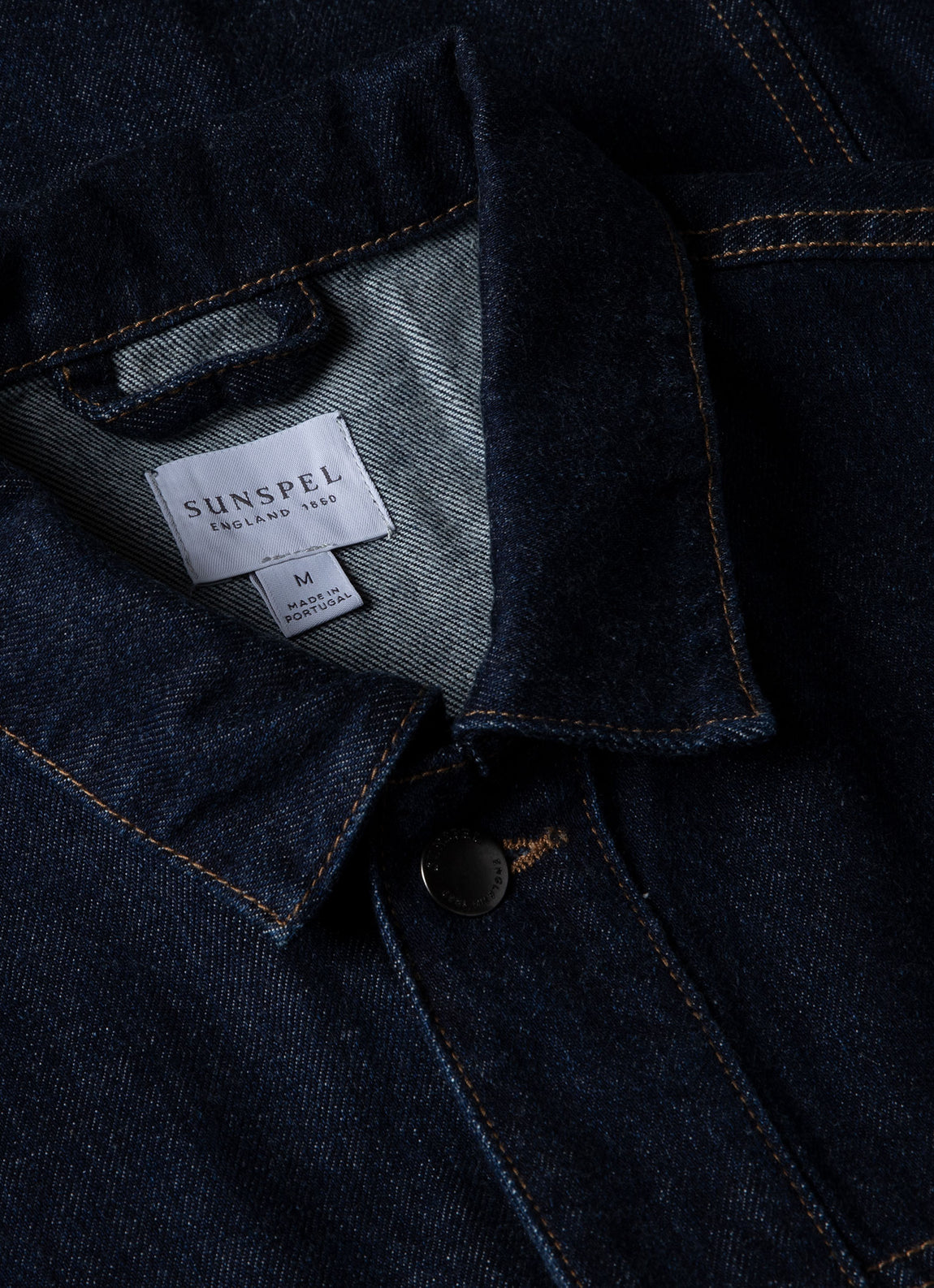Men's Japanese Selvedge Denim Jacket in Denim Rinse Wash