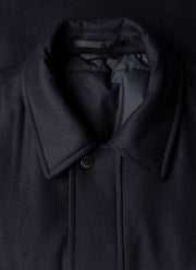 Men's Wool Cashmere Field Jacket in Navy