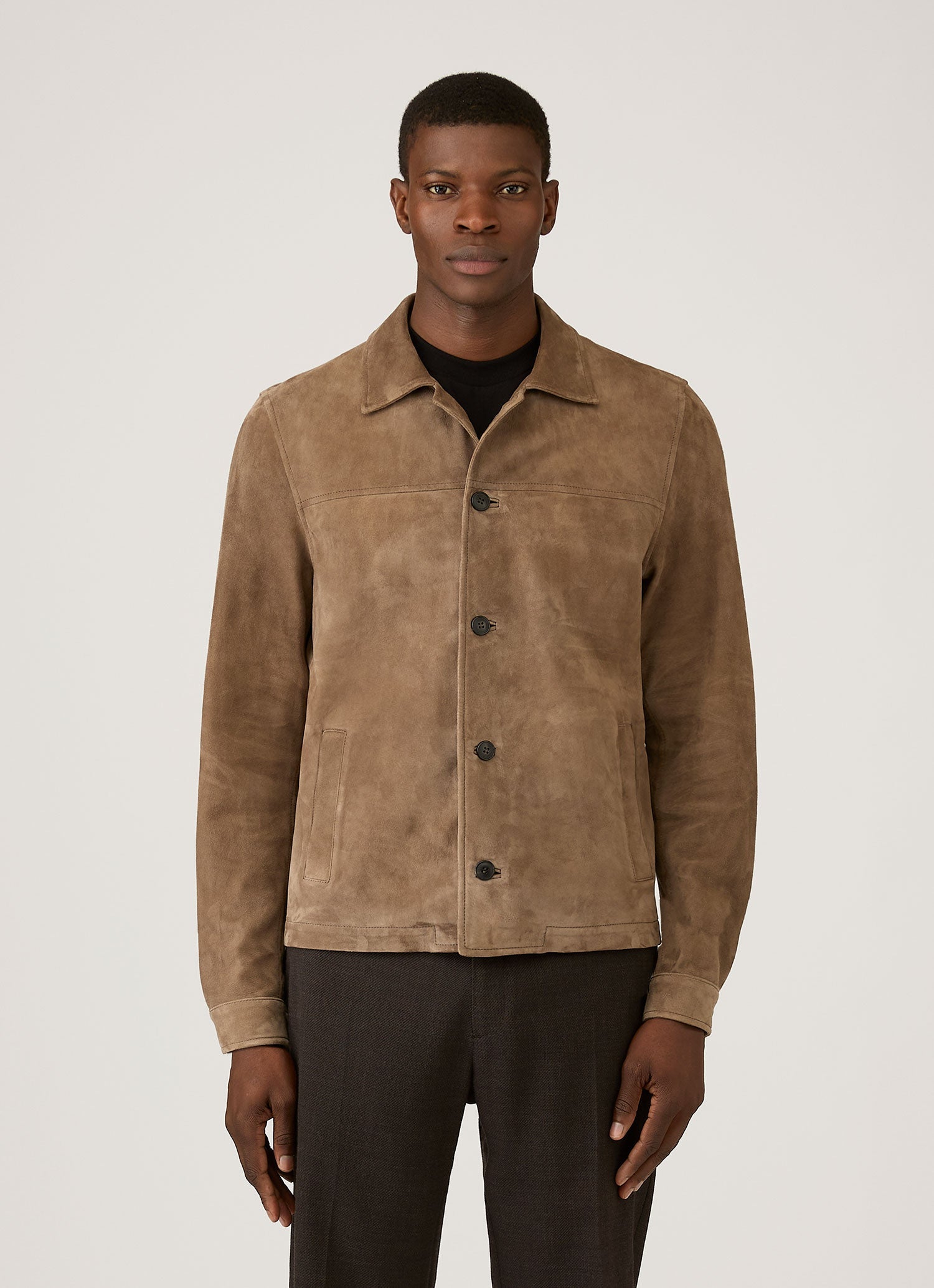 SUNSPEL ダークデニム ジャケット Lサイズ Men's Japanese Denim Jacket in Rinse Wash Denim | Sunspel
