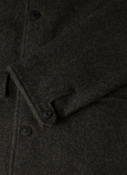 Men's Tweed Field Jacket in Loden Green