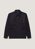 Men's Cotton Drill Chore Jacket in Navy