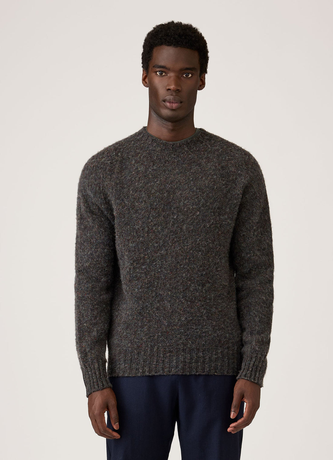 Shetland Rundhalspullover