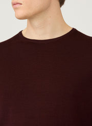 Men's Extra-Fine Merino Jumper in Bakelite