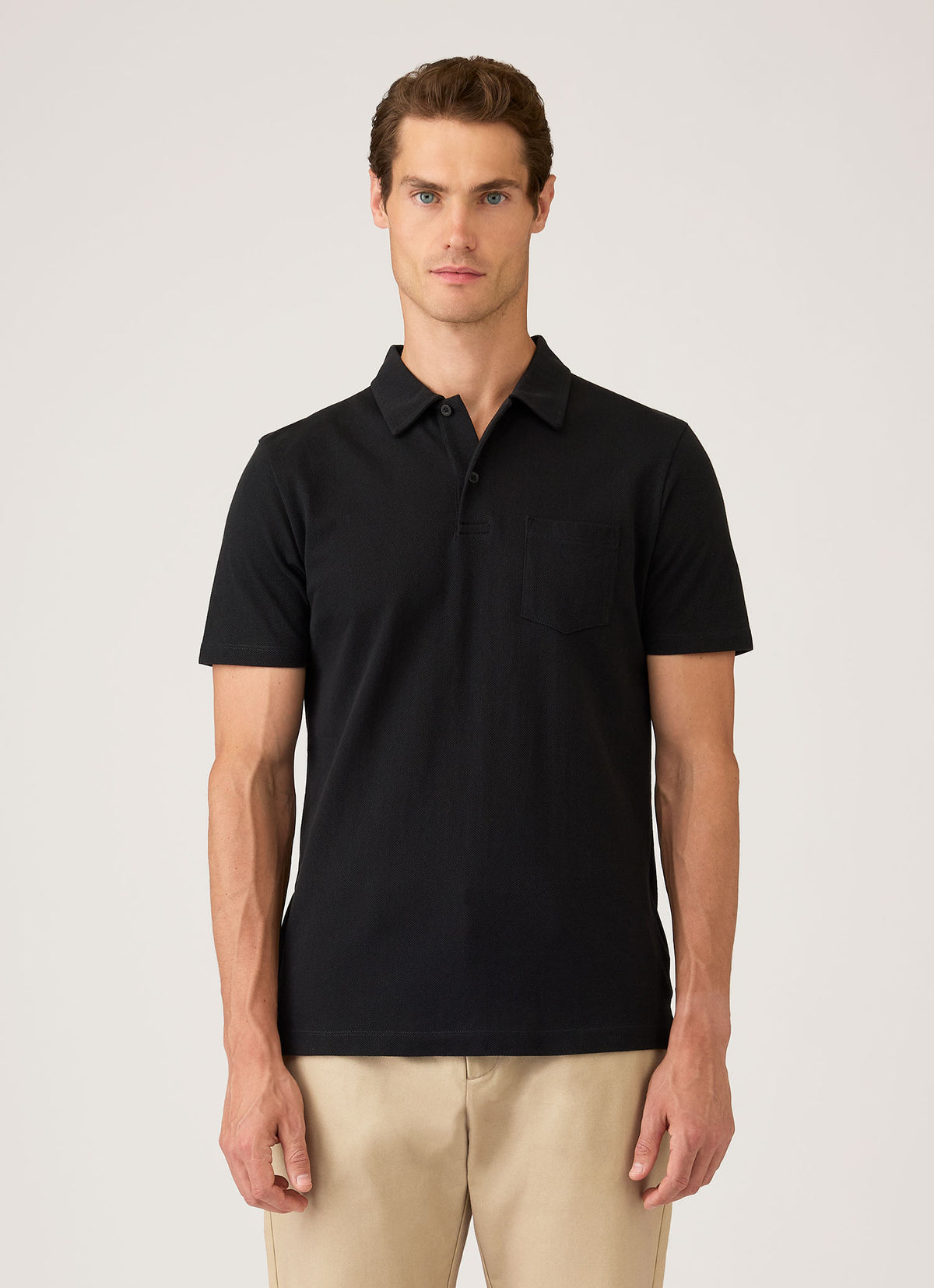 Men's Riviera Polo Shirt in Black