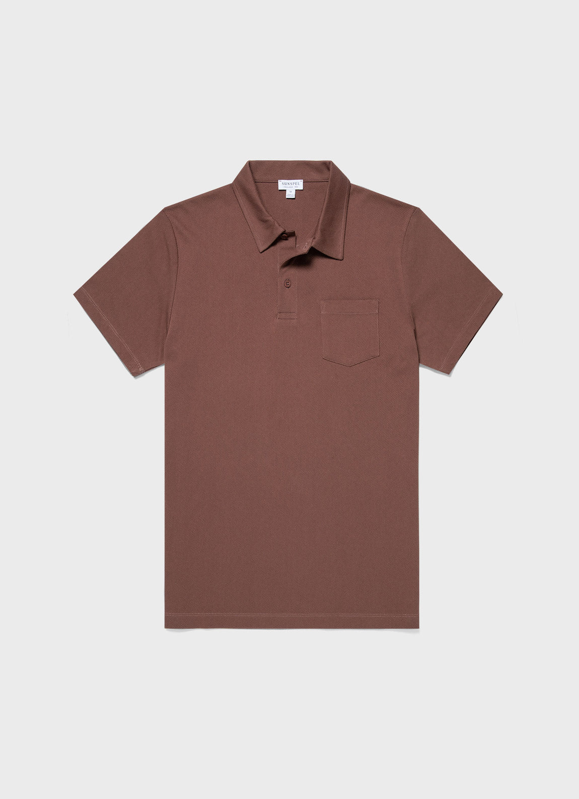 Men's Riviera Polo Shirt in Brown