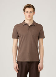 Men's Riviera Polo Shirt in Bark