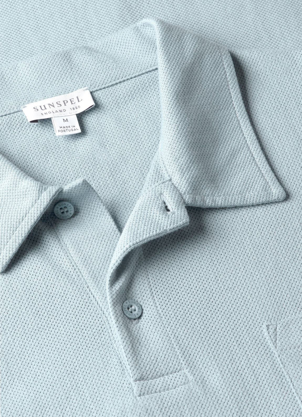 Men's Riviera Polo Shirt in Sky Blue